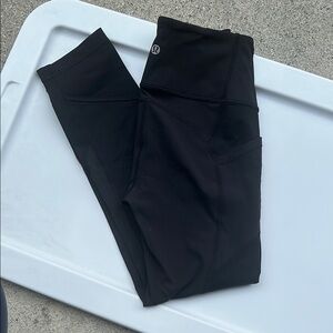 lululemon athletica Black Performance Leggings size 4